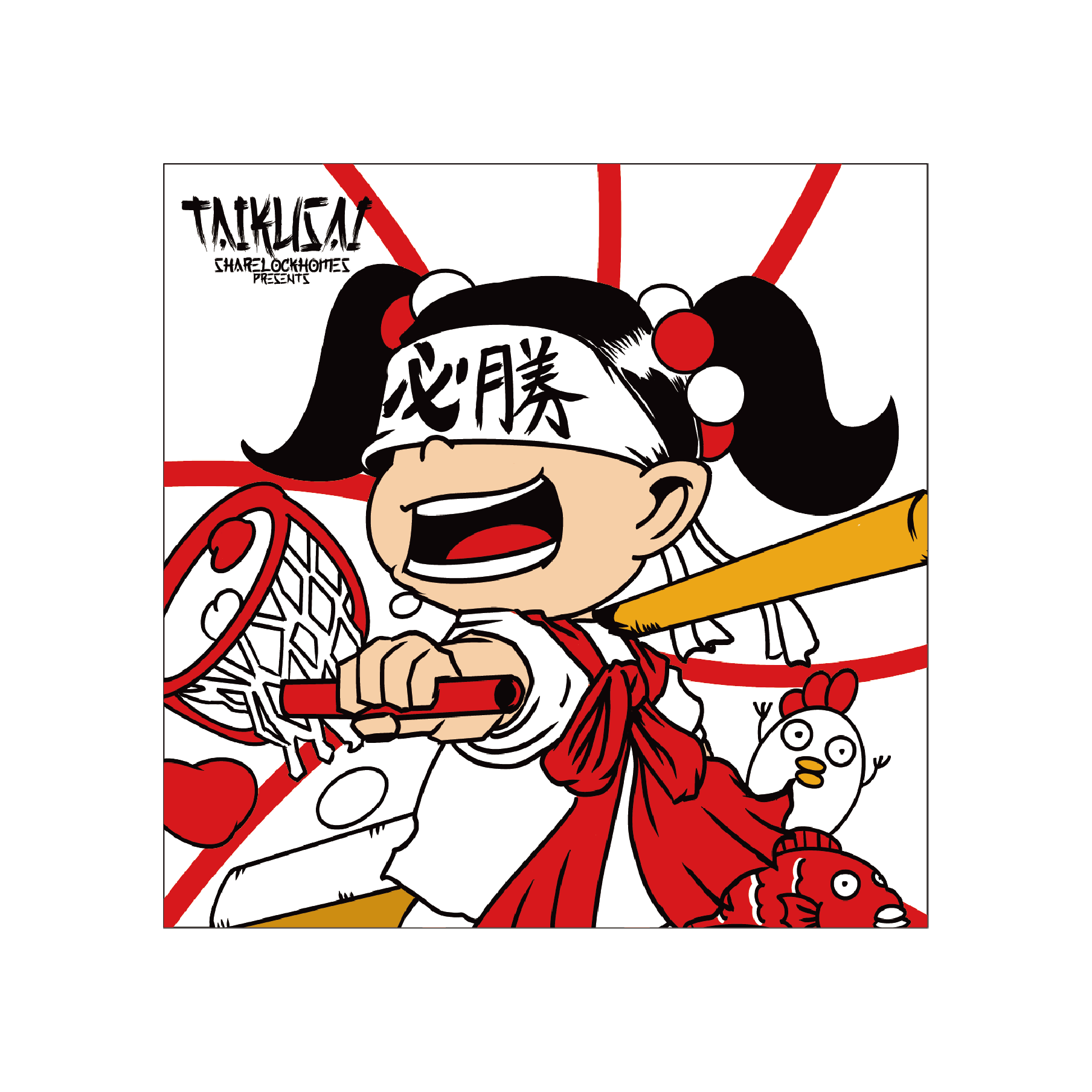 TAIKUSAI ハンカチ飛ばし用ハンカチ
